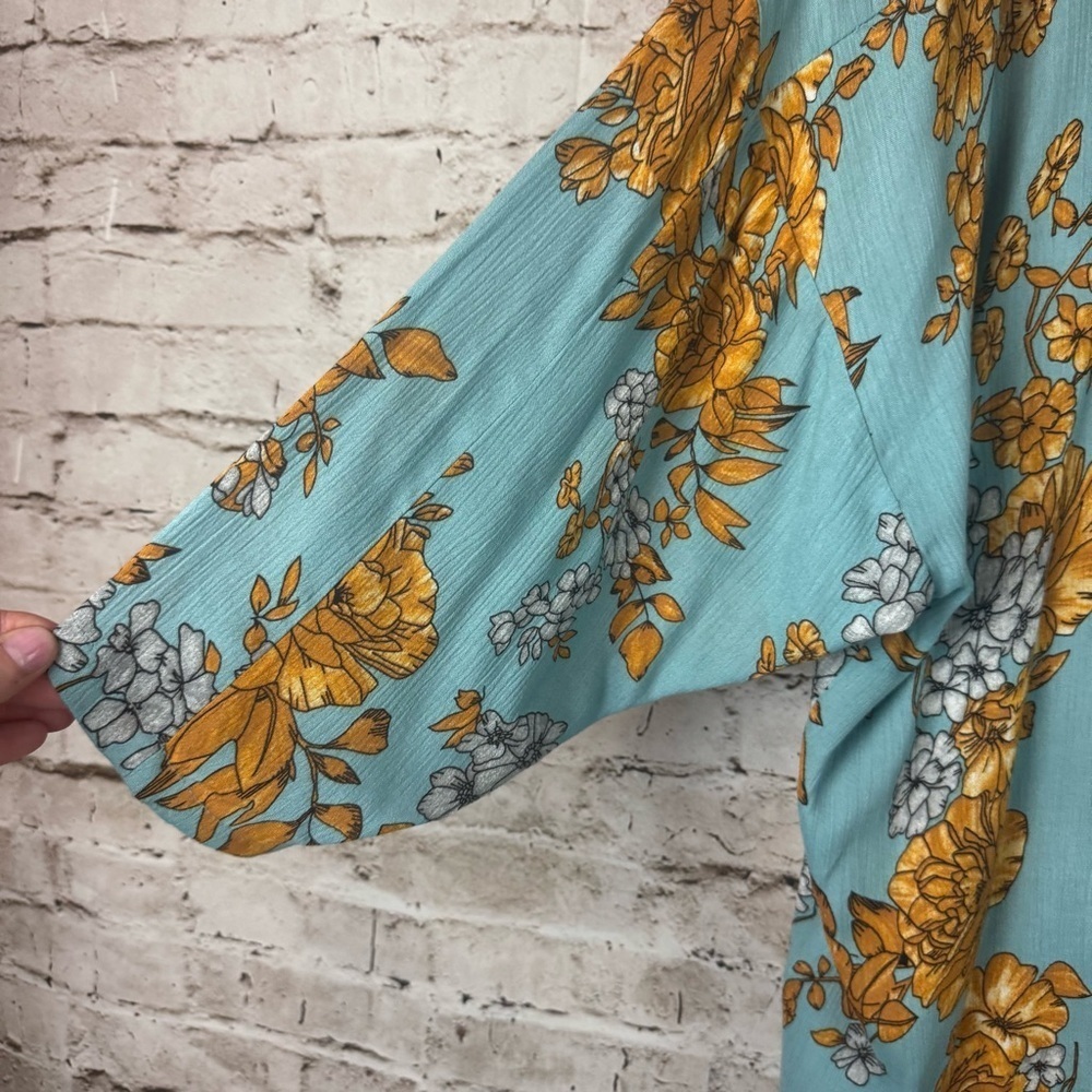 NWT Anthropologie Andersen & Lauth Zoe Leopard-Trimmed Kimono Size All One Size - Picture 5 of 11